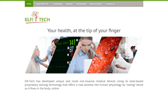 Desktop Screenshot of elfi-tech.com